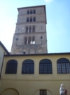 Il Campanile carolingio. Foto Fabrizio Mei