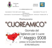 1 Maggio 2008 - "CUOREAMICO giornata del tagliando per il cuore"