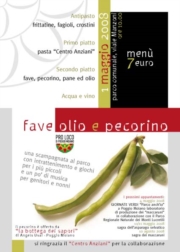 Poggio Moiano 1° Maggio 2008 - Fave, olio e pecorino