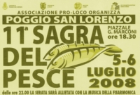 11a sagra del pesce a Poggio San Lorenzo (Ri) 5/6 luglio 2008