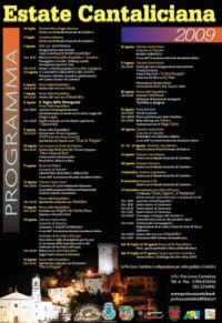 Programma dell'estate cantaliciana 2009. Cantalice Programma dell'estate cantaliciana 2009. Cantalice