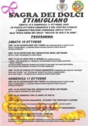 Sagra dei dolci a Stimigliano 10 e 11 ottobre 2009