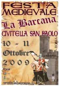 Festa medievale La Barcana Civitella San Paolo 10 e 11 ottobre 2009