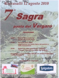 VII° Sagra Pasta del Vergaro Roccasalli di Accumoli 12 agosto 2010