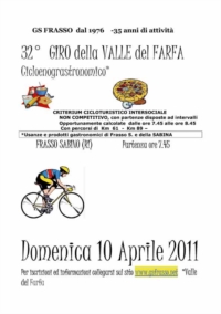 32°  GIRO della VALLE del FARFA - FRASSO SABINO (RI) 10 aprile