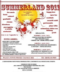 SUMMERLAND 2011 Talocci 5 -7 agosto