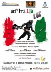 “Un’ità lià Pop” 3 dicembre 2011 33 Officina Creativa Toffia (Rieti)
