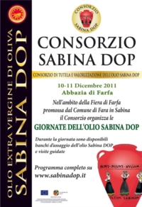 Giornate dell'Olio Sabina Dop Farfa 10 - 11 dicembre 2011