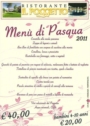 Menu di pasqua... Menu di pasqua...