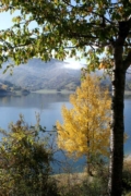 Colori autunnali sul lago - foto Giorgio Pace Colori autunnali sul lago - foto Giorgio Pace