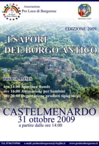 “I sapori del borgo antico” Borgorose (Ri) 31 ottobre 2009 “I sapori del borgo antico” Borgorose (Ri) 31 ottobre 2009