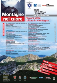 Montagne nel cuore: percorsi della cultura in montagna marzo ottobre 2010 Montagne nel cuore: percorsi della cultura in montagna marzo ottobre 2010
