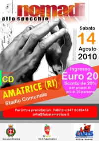 I Nomadi in concerto ad Amatrice il 14 agosto I Nomadi in concerto ad Amatrice il 14 agosto