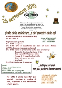 FESTA DELLA SMIELATURA... E DEI PRODOTTI DELLE API 26 settembre 2010 a Poggio Corese di Scandriglia FESTA DELLA SMIELATURA... E DEI PRODOTTI DELLE API 26 settembre 2010 a Poggio Corese di Scandriglia