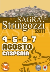 4-5-6-7 agosto 2011 Casperia XXXª Sagra dei Stringozzi 4-5-6-7 agosto 2011 Casperia XXXª Sagra dei Stringozzi