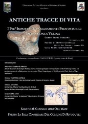 Antiche tracce di vita - Rivodutri 28 gennaio Antiche tracce di vita - Rivodutri 28 gennaio