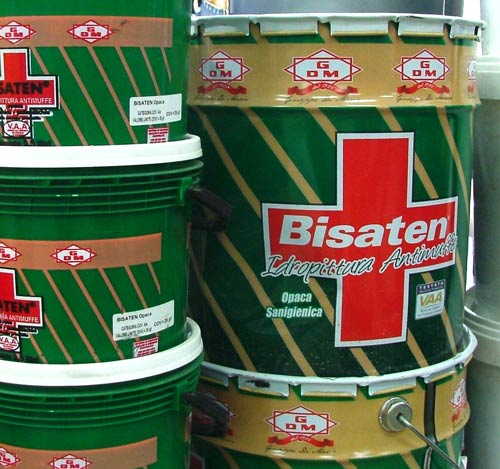 Offerta antimuffa e antimuschio: Bisaten idropittura antimuffa opaca certificata Offerta antimuffa e antimuschio: Bisaten idropittura antimuffa opaca certificata