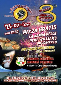 LA TAVERNA DEI CORSARI FESTEGGIA IL SUO 3° ANNO DI ATTIVITà !!!!!!!