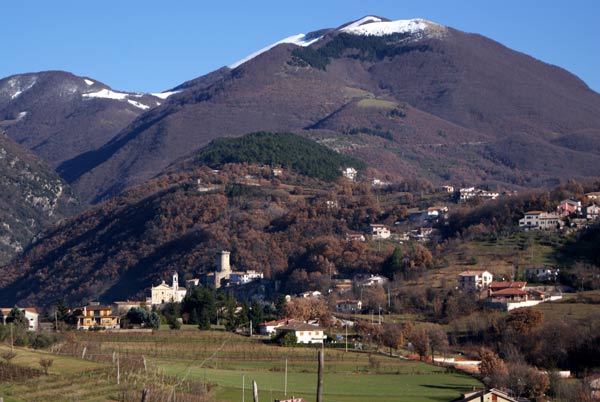 Vista di Cantalice - foto Giorgio Pace