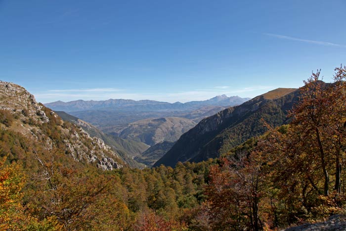 Vista della Vallescura - Foto Giorgio Pace - Go Sabina