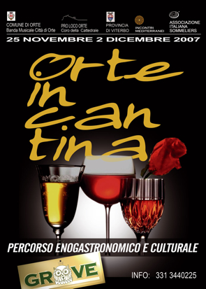 Orte in Cantina dal 25 novembre al 2 dicembre 2007 a Orte (VT)