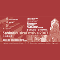 Sabina Musica Festival - Magliano Sabina 2 dicembre 2007