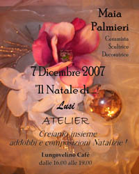 Il Natale di... imparare a  confezionare o a reinventare gli addobbi natalizi Rieti 7 dicembre