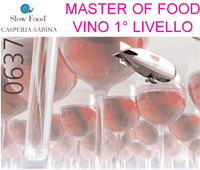 Master of Food Vino 1° Livello Casperia