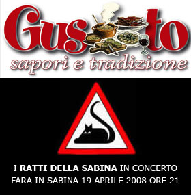 Fara in Sabina 19 aprile 2008 in occasione di