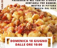 Locandina: Sagra degli gnocchi al sugo di castrato