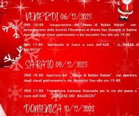 Locandina: Villaggio di Babbo Natale
