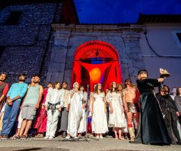Locandina: Festival Internazionale del teatro Potlach a Fara Sabina