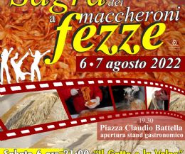 Locandina: Sagra dei maccheroni a fezze