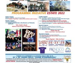 Locandina: Manifestazioni estive a Scandriglia