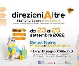 Locandina: direzioniAltre Festival_Sguardimetropolitani