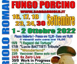 Locandina: Sagra del fungo porcino
