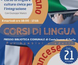 Locandina: Corsi di lingua e di cultura civica