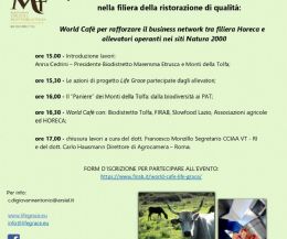 Locandina: Le carni sostenibili del Progetto LIFE Grace
