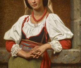 Locandina: Tefaf 2023 e la bella ciociara esposta