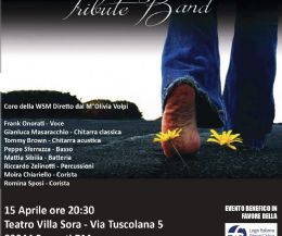Locandina: Frank Onorati e i Giardini di Marzo Lucio Battisti Tribute Band