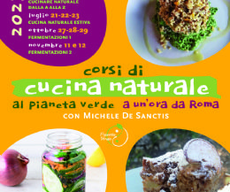 Locandina: Corso di Cucina Naturale dalla A alla Z