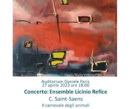 Locandina: Ensemble Licinio Refice in concerto