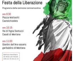 Locandina: 25 Aprile 2023. Festa della Liberazione