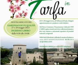 Locandina: Fiori In Farfa 2023 a Fara in Sabina