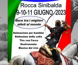 Locandina: Internazionale d'Italia di tiro con l'arco a cavallo