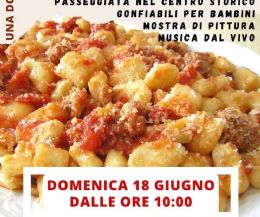 Locandina: Sagra degli gnocchi al sugo di castrato
