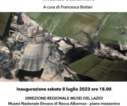 Locandina: Vincenzo Scolamiero. Di terra, acqua e vento