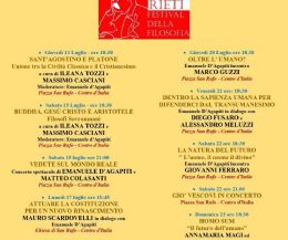 Locandina: Festival di Filosofia