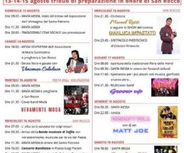Locandina: Festa San Rocco 2023