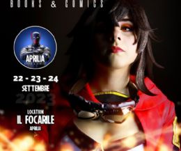 Locandina: Aprilia Books & Comics 2023